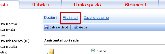 alice inoltro mail 2