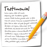 testimonial landing page