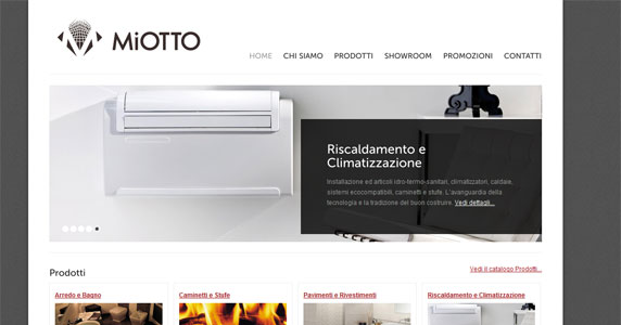 Creazione Sito Internet Miotto Casa Venezia