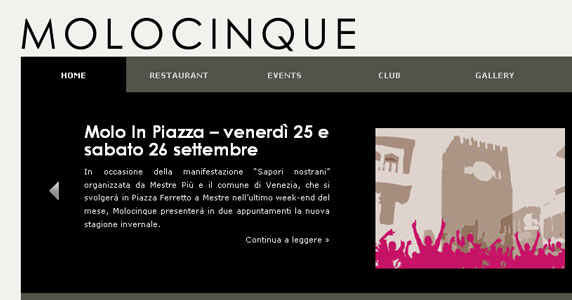 Portfolio: Molocinque Venezia