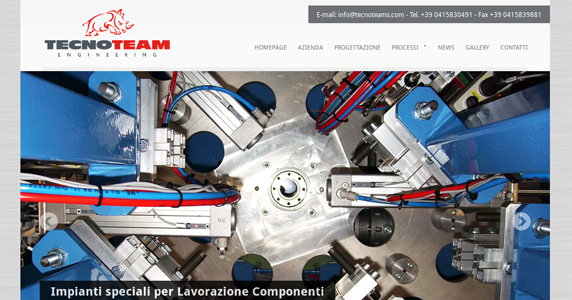Sviluppo Sito Web WordPress Tecnoteam Scorzè