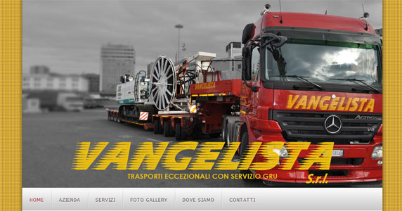 Portfolio: Vangelista Trasporti Eccezionali